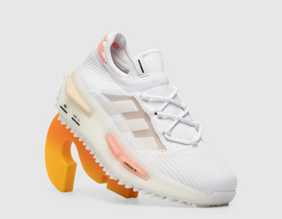 adidas Women's NMD S1 White / Off White - Sneakers