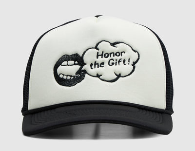 Honor The Gift Speak Trucker Cap / Black