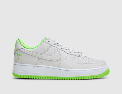 Nike Kobe Air Force 1 Low Vast Grey / Electric Green - Sneakers