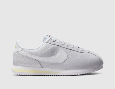Nike Women's Cortez Football Grey / White - Alabaster - Sneakers