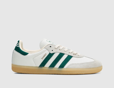 adidas Originals Samba OG Cloud White / Collegiate Green - Sneakers
