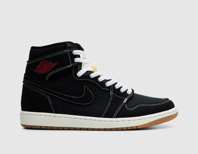 Jordan 1 Retro High OG Flight Club Black / University Red - Sail - Sneakers