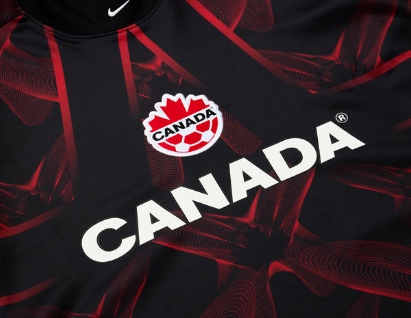 Nike Canada Goalkeeper Jersey Black / Sport Red White size? Canada