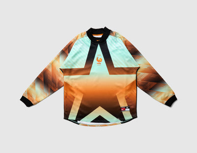 Nike France Goalkeeper Jersey Black / Monarch - Metallic Copper