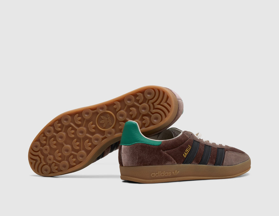 adidas Originals Gazelle Indoor Earth Strata / Core Black - size? exclusive
