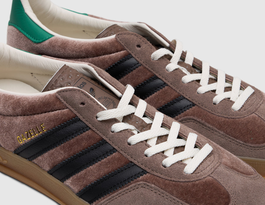 adidas Originals Gazelle Indoor Earth Strata / Core Black - size? exclusive