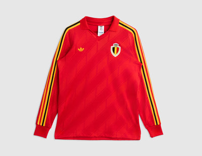 adidas Belgium Home Jersey 1986 / Red