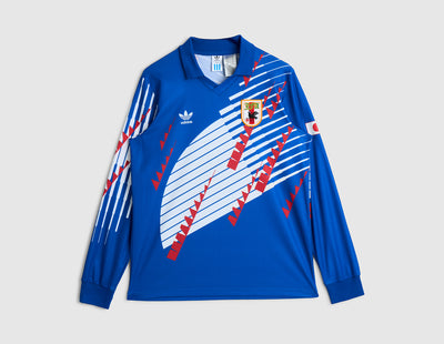 adidas Japan Home Longsleeve Jersey 1993 / Blue