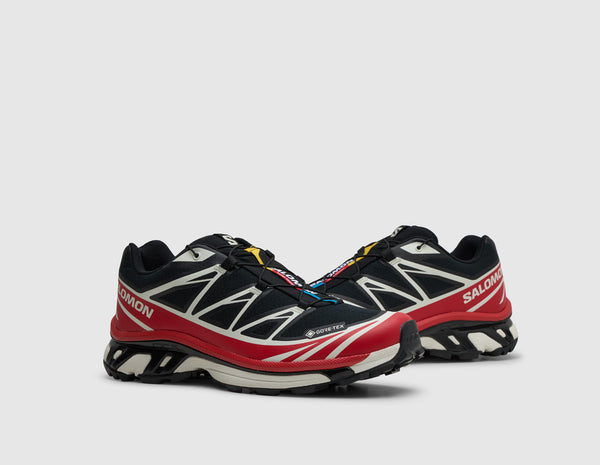 Salomon XT-6 GORE-TEX Black / Flame Scarlet - Vanilla Ice