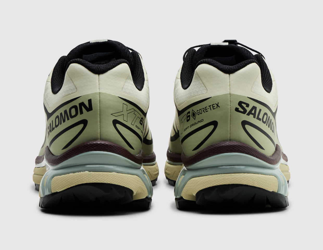 Salomon XT-6 GTX Asparagus Green / Tea - Brown Chocolate – size