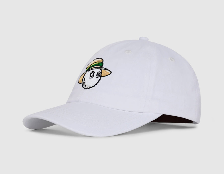 Malbon Romano Dad Hat / White