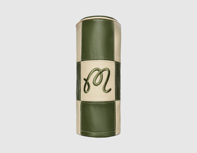 Malbon Barrel Driver Cover / Cream / Cypress / Green