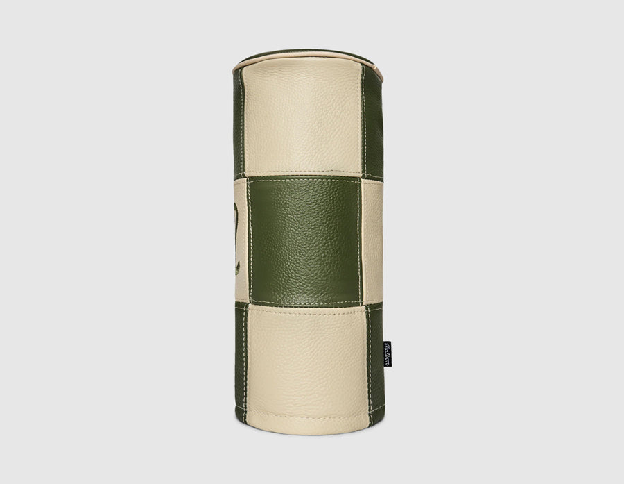 Malbon Barrel Driver Cover / Cream / Cypress / Green