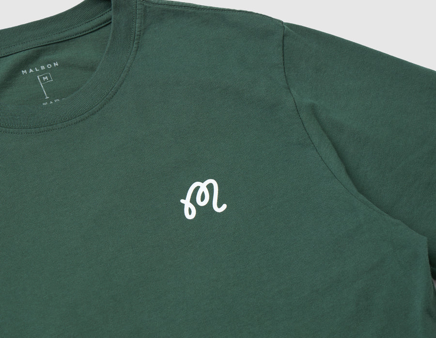 Malbon Bermuda T-shirt / Forest