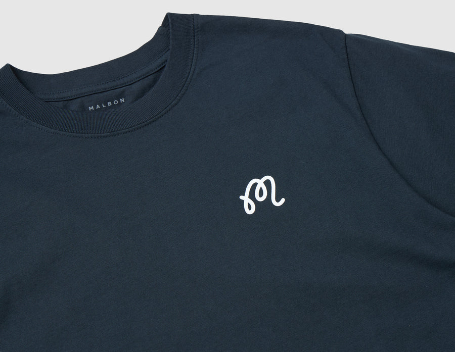 Malbon Bermuda T-shirt / Navy