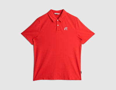 Malbon Fairway Polo / Grenadine Red