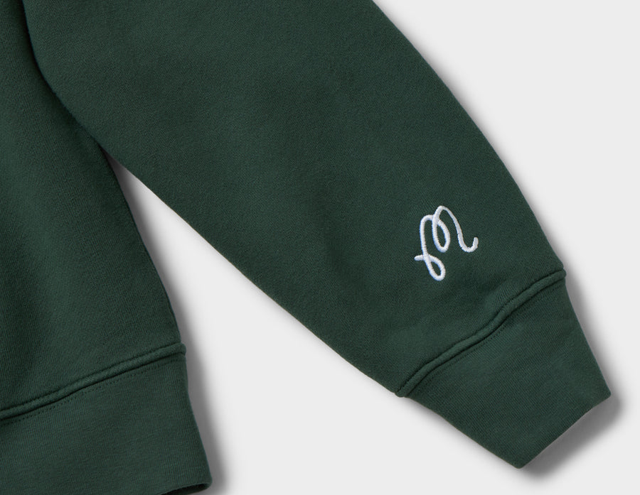 Malbon Fesque Hoodie / Forest