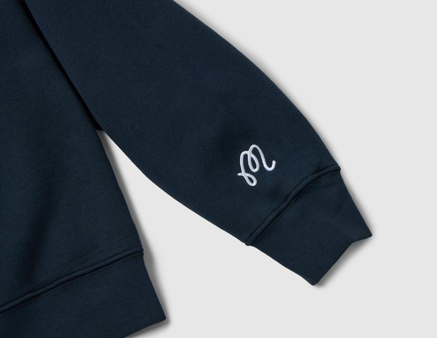 Malbon Fesque Hoodie / Navy