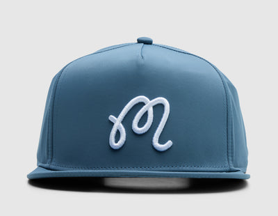 Malbon M Snapback / Aegean Blue