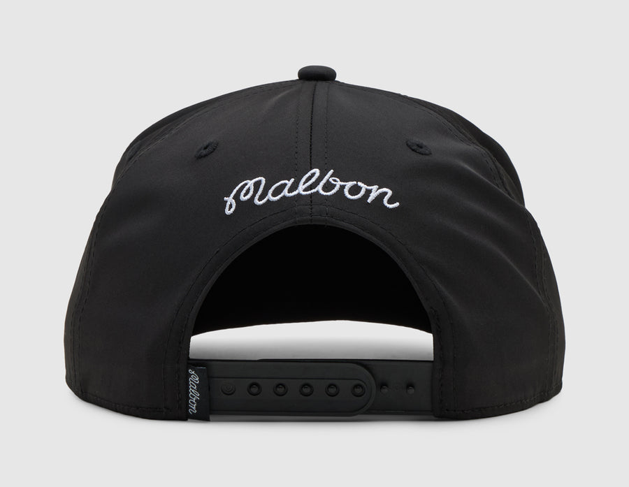 Malbon M Snapback / Black