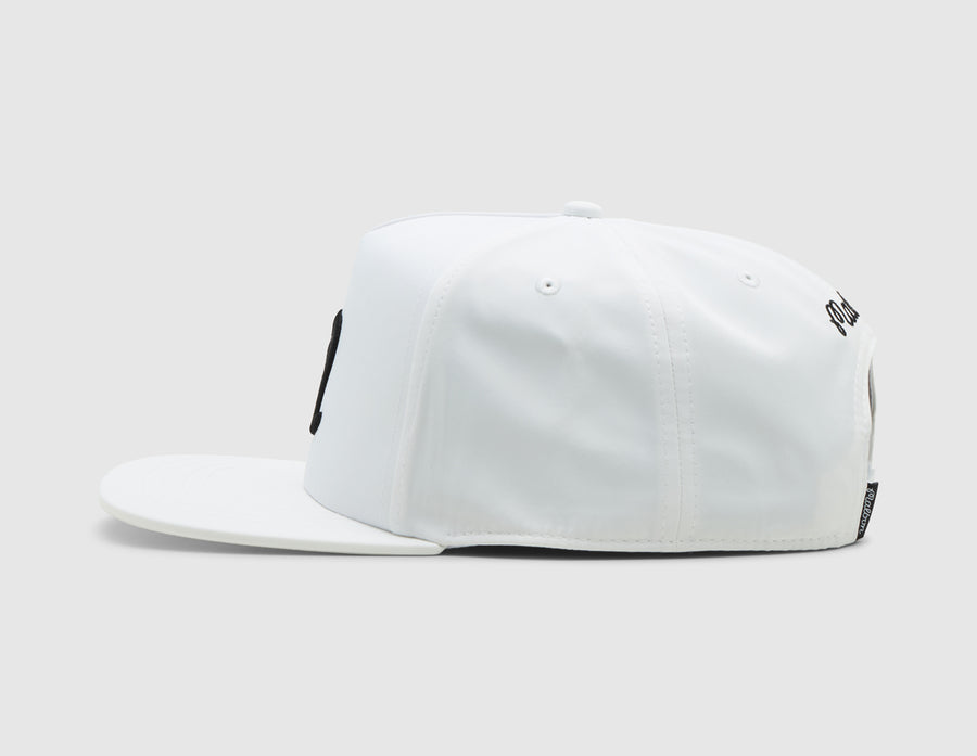 Malbon M Snapback / White