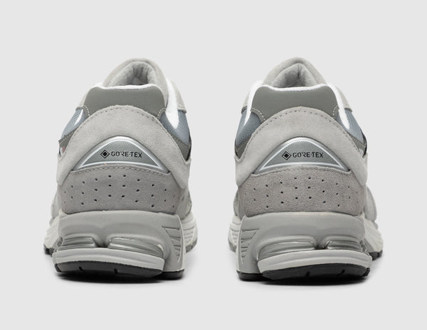 New balance for new arrivals walking on concrete
