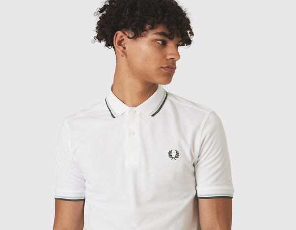 Fred Perry Twin Tipped Shirt / White – size? Canada