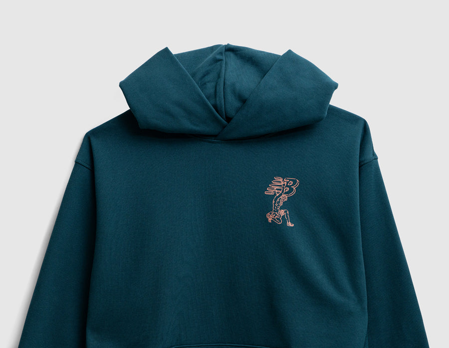 New Balance Sculpture Hoodie Deep Ocean