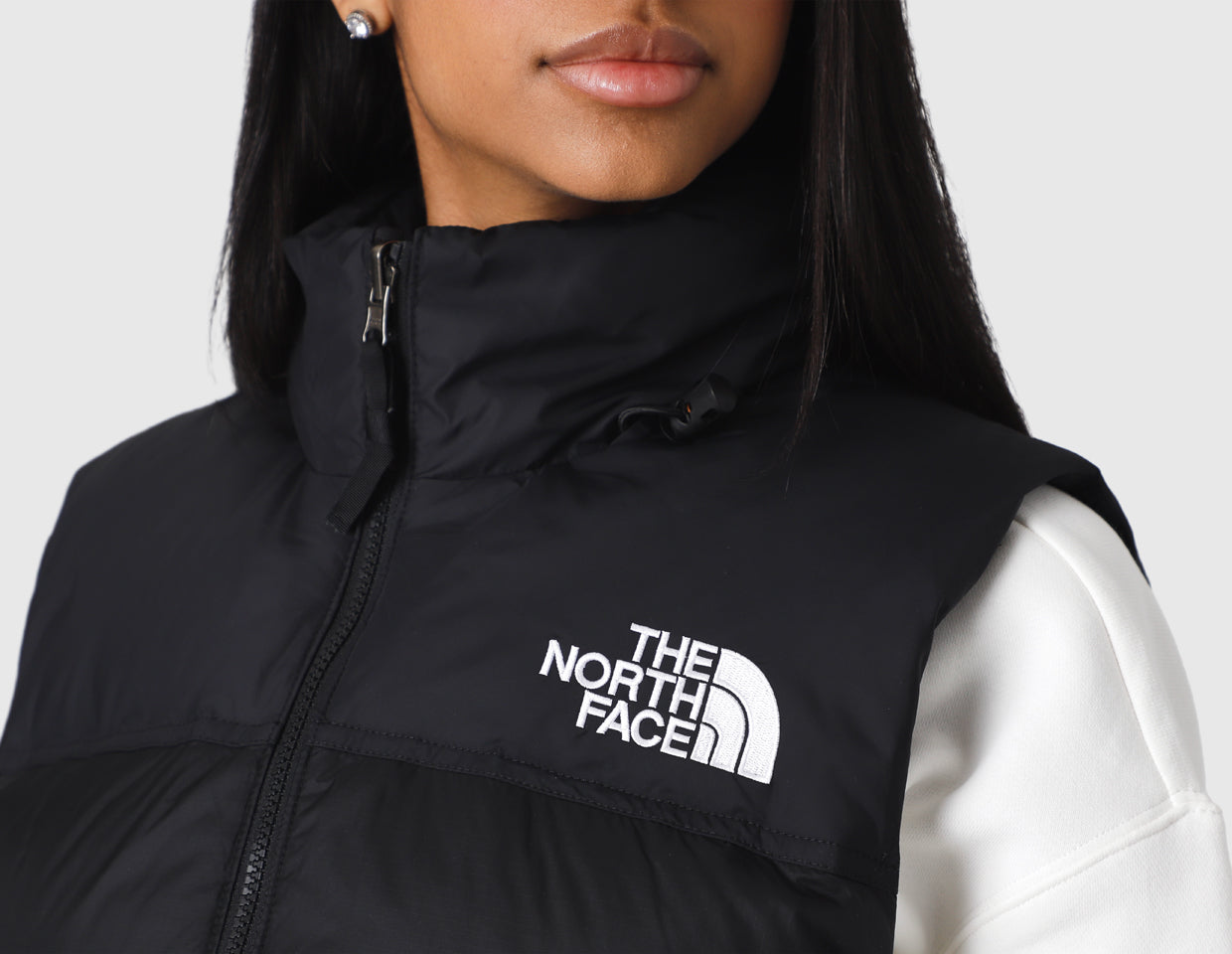 The North Face Women's Nuptse Vest / Recycled TNF Black – size? Canada