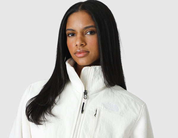 The North Face Women s 92 Ripstop Denali Jacket White Dune size Canada