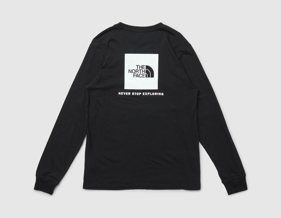 The North Face Evolution Box NSE Longsleeve T-Shirt TNF Black / TNF White