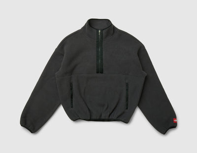 The North Face Red Box Half Zip Fleece / Obsidian