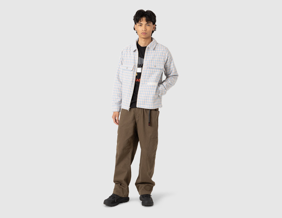Pleasures Folklore Plaid Work Jacket / Powder Blue