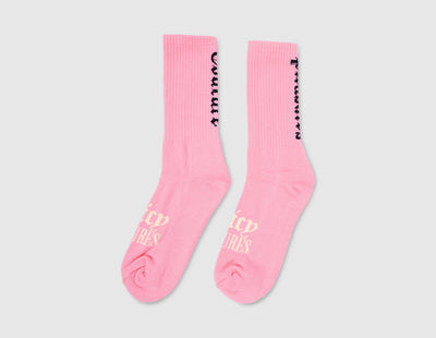 Pleasures x Juicy Couture Socks / Pink