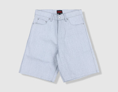 Pleasures Plaster Baggy Shorts White