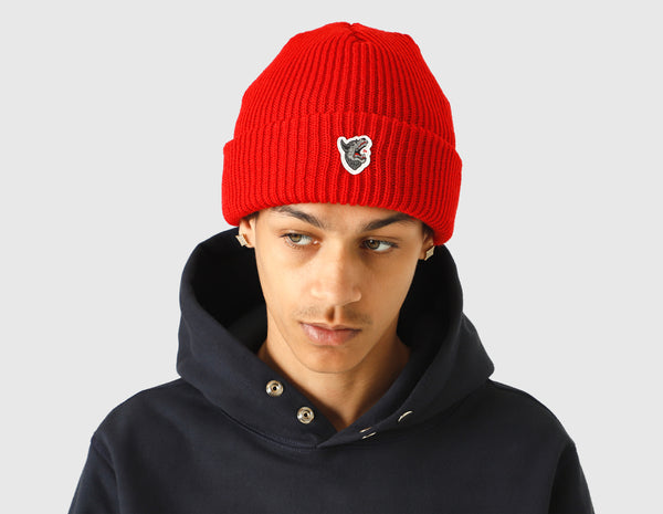 Raised by store wolves beanie