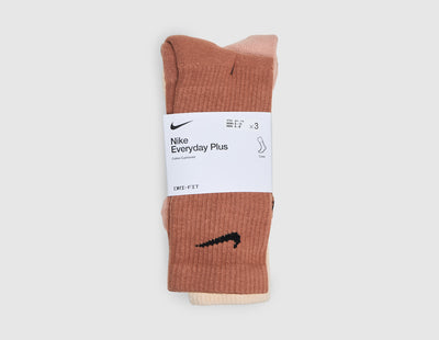 Nike Everyday Plus Cushioned Training Crew Socks (3-Pack) / Multi-Color