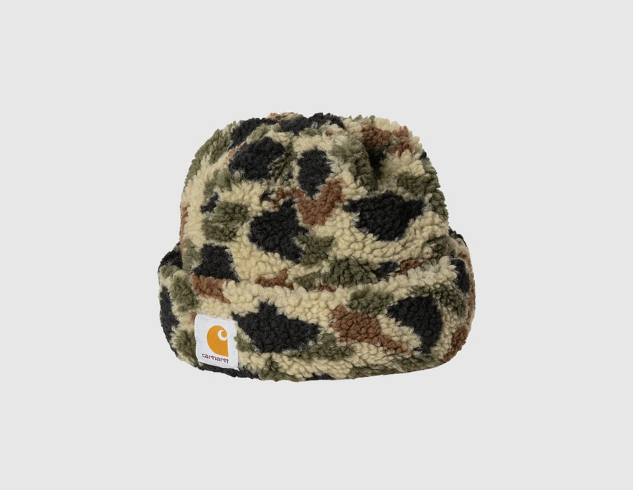 Carhartt WIP Prentis Beanie Camo Duck Jacquard / Green