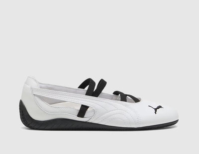 PUMA Women's Speedcat Ballet Leather PUMA White / PUMA Black - Low Top