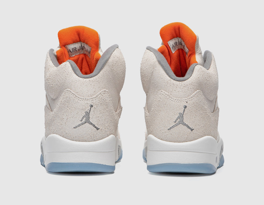 Jordan 5 Retro SE Craft Lt Orewood Brown / Safety Orange - Flat Pewter