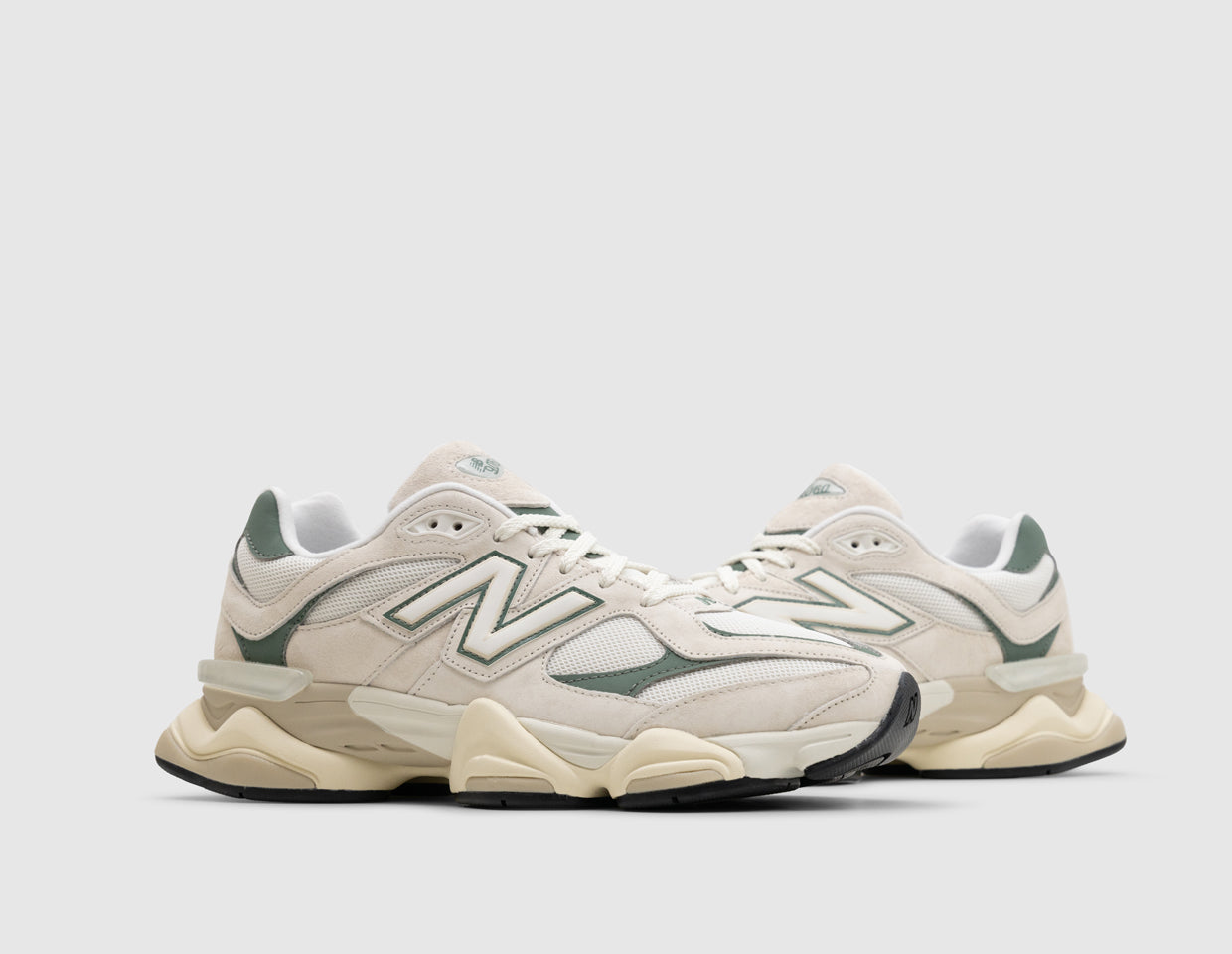 New Balance 9060 Linen / Dark Juniper – size? Canada