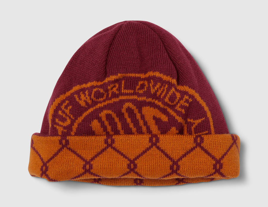HUF Token Reversible Skull Beanie / Berry