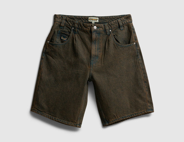【2plan】Athlon pigment Bermuda pants Jaran Bermuda in Mist Pigment