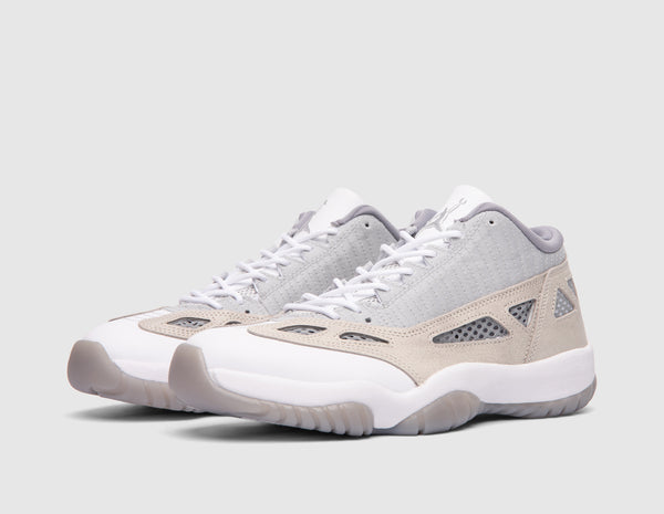 Jordan 11 Retro Low IE Light Orewood Brown / Neutral Grey - White