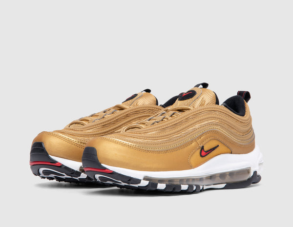 Nike Women s Air Max 97 OG Metallic Gold Varsity Red Black
