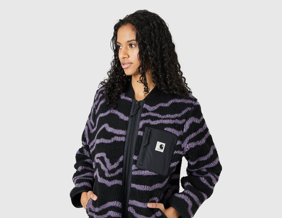 Carhartt WIP Women’s Janet Liner Provence Deep Freeze Jacquard / Black