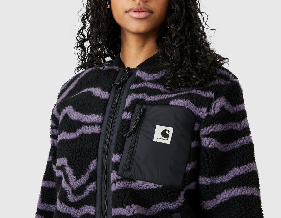 Carhartt WIP Women’s Janet Liner Provence Deep Freeze Jacquard / Black