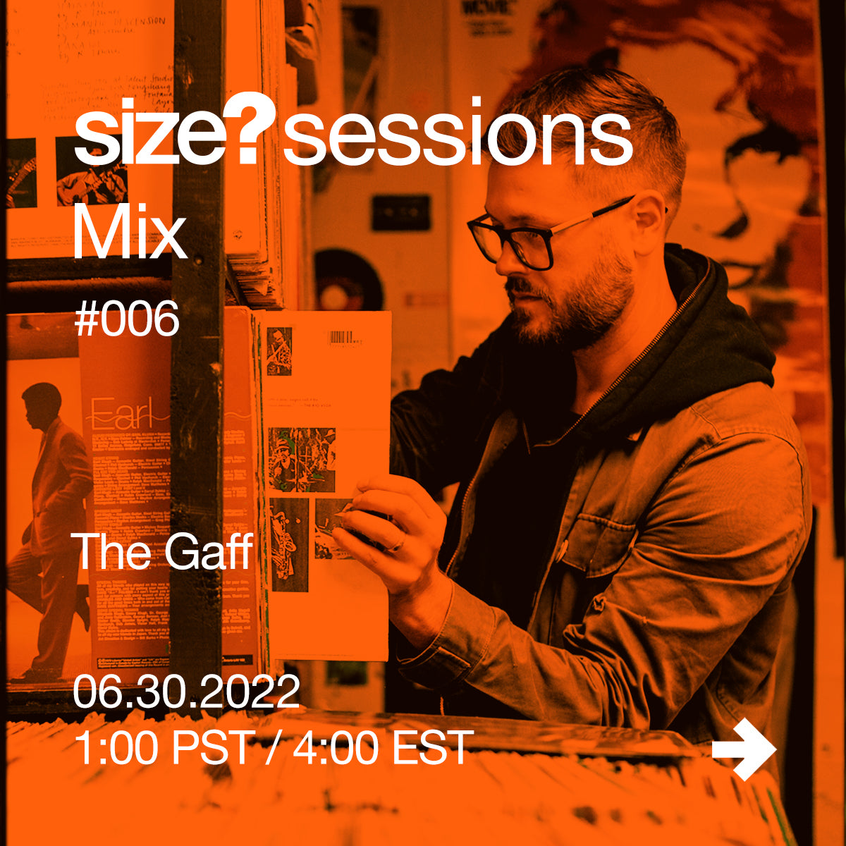 size?sessions x The Gaff