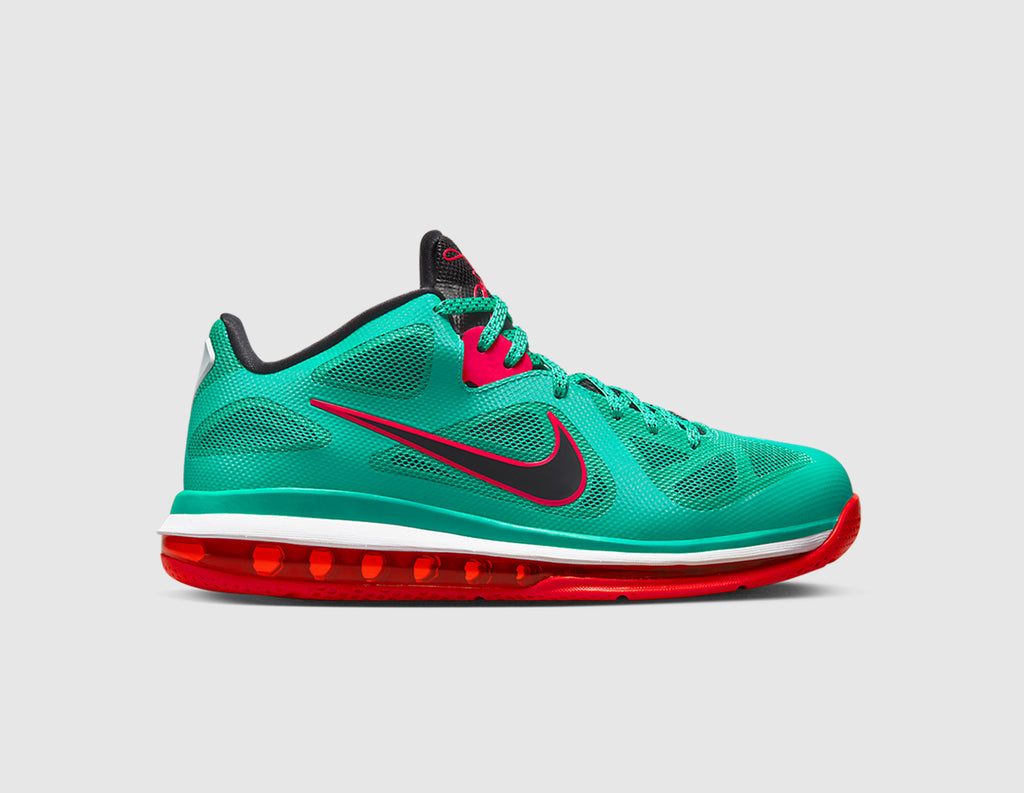 Nike LeBron IX Low New Green / Black - Action Red