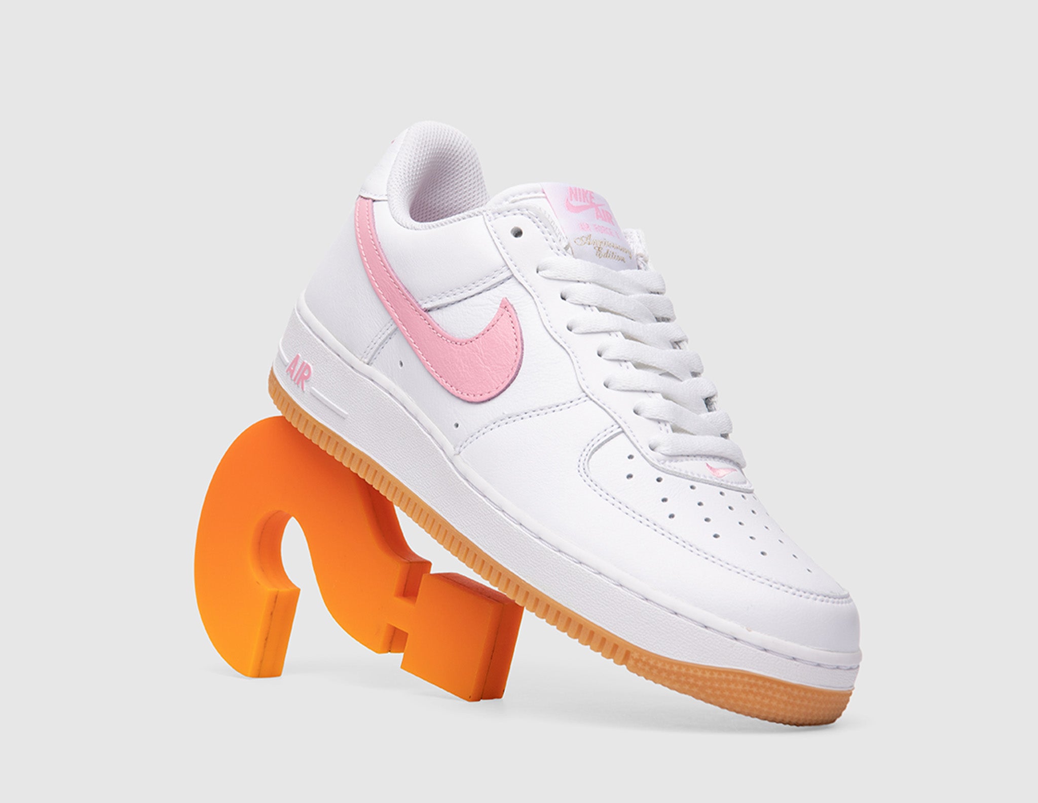 Nike Air Force 1 Low Retro White / Pink Gum - Yellow – size? Canada